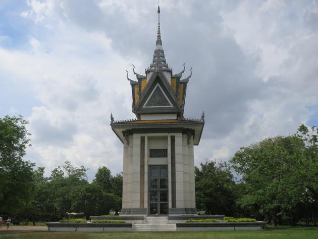 Memorial at the Killing Fields