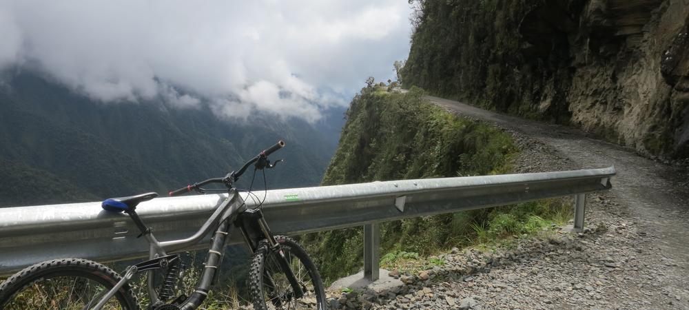 Cycling Down The Most Dangerous Road In The World
