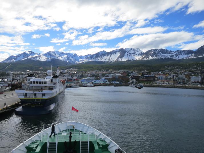 Leaving Ushuaia