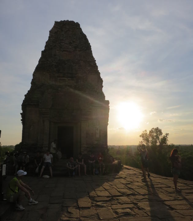 Sunset at Pre Rup